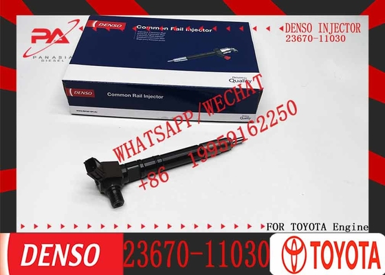 Diesel Fuel Injector 23670-11030 Common Rail Fuel Injector 2367011030 For Toyota