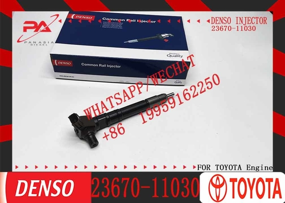 Diesel Fuel Injector 23670-11030 Common Rail Fuel Injector 2367011030 For Toyota