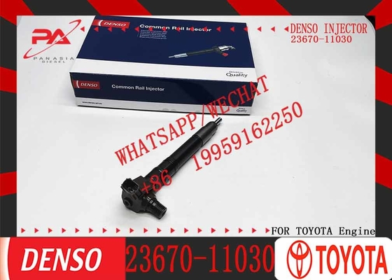 Diesel Fuel Injector 23670-11030 Common Rail Fuel Injector 2367011030 For Toyota