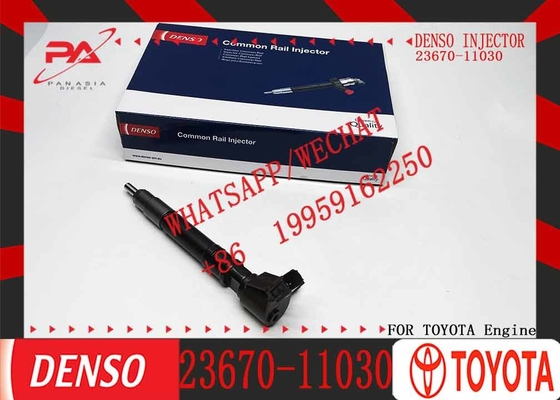 Diesel Fuel Injector 23670-11030 Common Rail Fuel Injector 2367011030 For Toyota