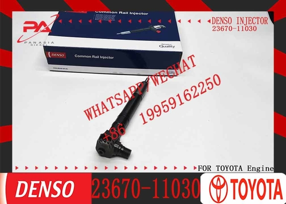 Diesel Fuel Injector 23670-11030 Common Rail Fuel Injector 2367011030 For Toyota