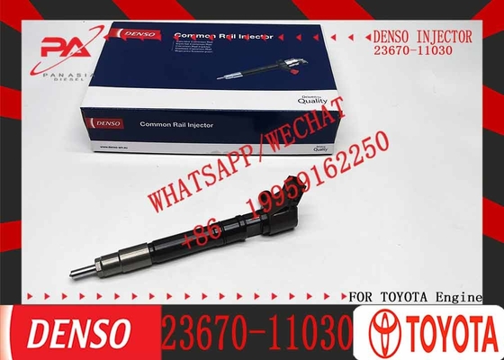 Diesel Fuel Injector 23670-11030 Common Rail Fuel Injector 2367011030 For Toyota