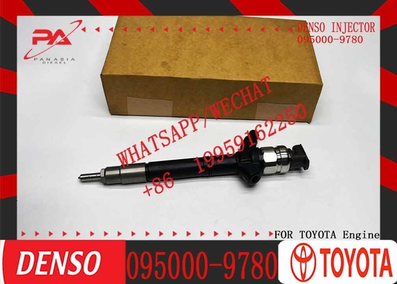 Genuine new common rail injector 095000-9780 9709500-978 23670-51030 23670-59037 23670-59036 23670-51031 FOR TOYOTA