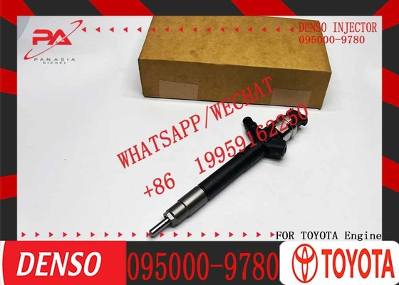 Genuine new common rail injector 095000-9780 9709500-978 23670-51030 23670-59037 23670-59036 23670-51031 FOR TOYOTA