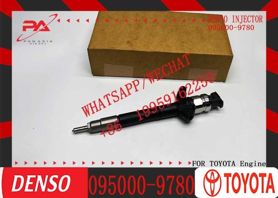 Genuine new common rail injector 095000-9780 9709500-978 23670-51030 23670-59037 23670-59036 23670-51031 FOR TOYOTA