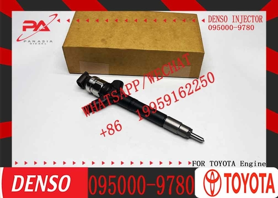 Genuine new common rail injector 095000-9780 9709500-978 23670-51030 23670-59037 23670-59036 23670-51031 FOR TOYOTA