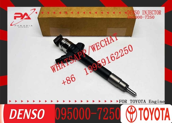 2AD-FTV Auto Engine Parts Injector 095000-7250 Diesel Fuel Nozzles Injector 095000 7250 0950007250 for Toyota