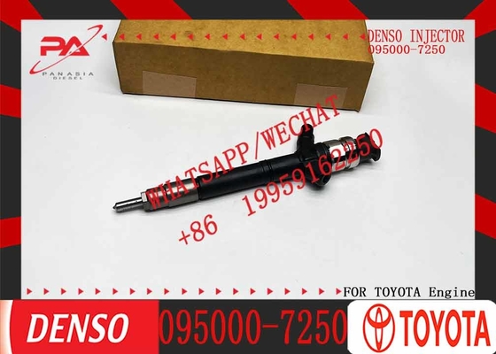 2AD-FTV Auto Engine Parts Injector 095000-7250 Diesel Fuel Nozzles Injector 095000 7250 0950007250 for Toyota