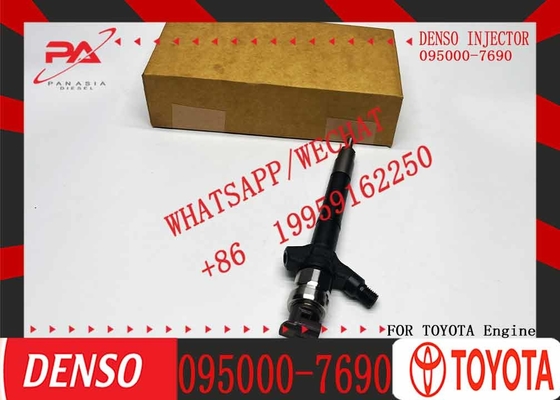 0950007690 Diesel Engine Assembies 095000-7690 Fuel Injector 095000 7690 for Toyota RAV4 2.0 D 1AD-FTV