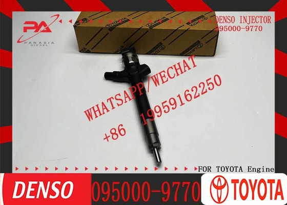  1VD-FTV Engine Diesel Fuel Injector 095000-9770 0950009770 High Pressure Injector 095000 9770 for Toyota