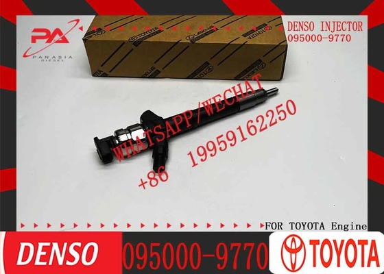  1VD-FTV Engine Diesel Fuel Injector 095000-9770 0950009770 High Pressure Injector 095000 9770 for Toyota