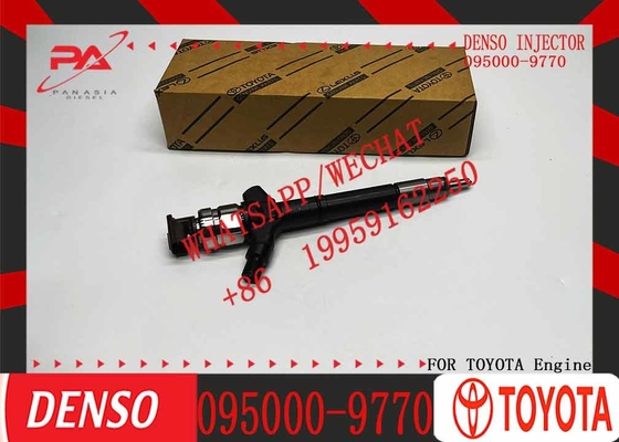  1VD-FTV Engine Diesel Fuel Injector 095000-9770 0950009770 High Pressure Injector 095000 9770 for Toyota