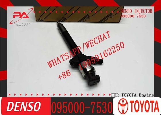 Original New Injector 095000-7530 23670-59025 Diesel Fuel Injectors for DENSO Toyota Land Cruiser 200 23670-59031 engine