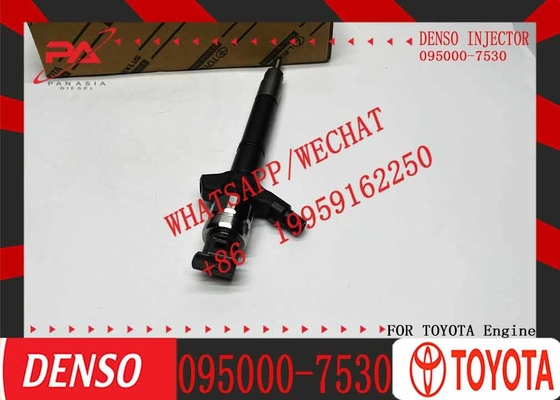 Original New Injector 095000-7530 23670-59025 Diesel Fuel Injectors for DENSO Toyota Land Cruiser 200 23670-59031 engine