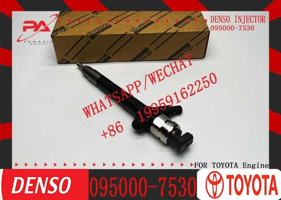 Original New Injector 095000-7530 23670-59025 Diesel Fuel Injectors for DENSO Toyota Land Cruiser 200 23670-59031 engine