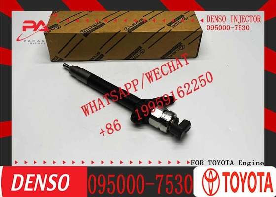 Original New Injector 095000-7530 23670-59025 Diesel Fuel Injectors for DENSO Toyota Land Cruiser 200 23670-59031 engine