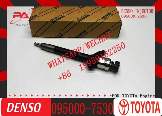 Original New Injector 095000-7530 23670-59025 Diesel Fuel Injectors for DENSO Toyota Land Cruiser 200 23670-59031 engine