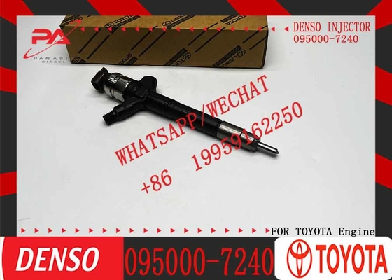 High Quality 2AD-FTV Diesel Fuel Nozzle Injector 095000 7240 0950007240 Common Rail Injector 095000-7240 for Toyota