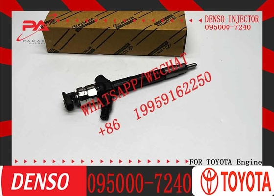 High Quality 2AD-FTV Diesel Fuel Nozzle Injector 095000 7240 0950007240 Common Rail Injector 095000-7240 for Toyota