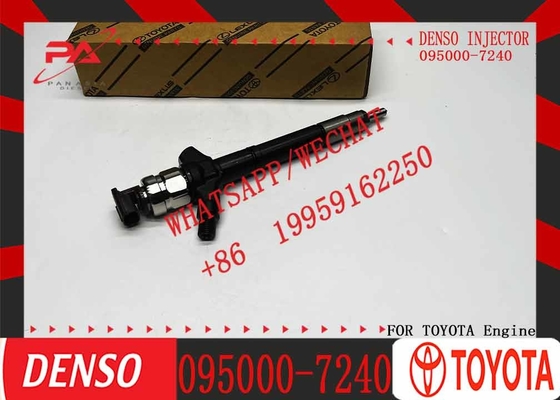 High Quality 2AD-FTV Diesel Fuel Nozzle Injector 095000 7240 0950007240 Common Rail Injector 095000-7240 for Toyota