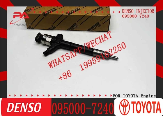 High Quality 2AD-FTV Diesel Fuel Nozzle Injector 095000 7240 0950007240 Common Rail Injector 095000-7240 for Toyota