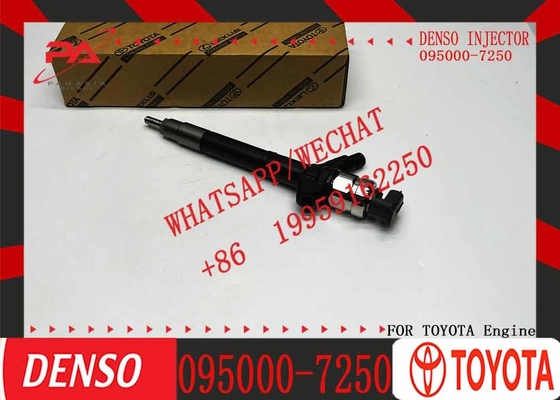2AD-FTV Auto Engine Parts Injector 095000-7250 Diesel Fuel Nozzles Injector 095000 7250 0950007250 for Toyota Avensis