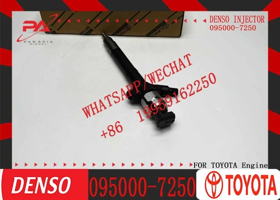 2AD-FTV Auto Engine Parts Injector 095000-7250 Diesel Fuel Nozzles Injector 095000 7250 0950007250 for Toyota Avensis