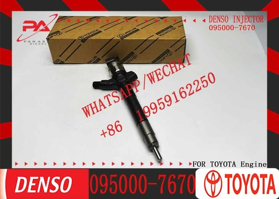 0950007670 Diesel Fuel Injector 095000-7670 Common Rail Injector 095000 7670 for Toyota Auris 2.0 d