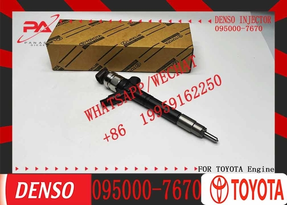 0950007670 Diesel Fuel Injector 095000-7670 Common Rail Injector 095000 7670 for Toyota Auris 2.0 d