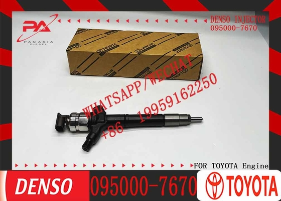 0950007670 Diesel Fuel Injector 095000-7670 Common Rail Injector 095000 7670 for Toyota Auris 2.0 d