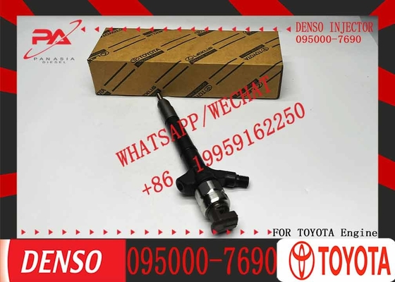 0950007690 Diesel Engine Assembies 095000-7690 Fuel Injector 095000 7690 for Toyota RAV4 2.0 D 1AD-FTV