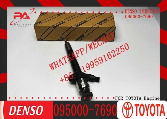 0950007690 Diesel Engine Assembies 095000-7690 Fuel Injector 095000 7690 for Toyota RAV4 2.0 D 1AD-FTV