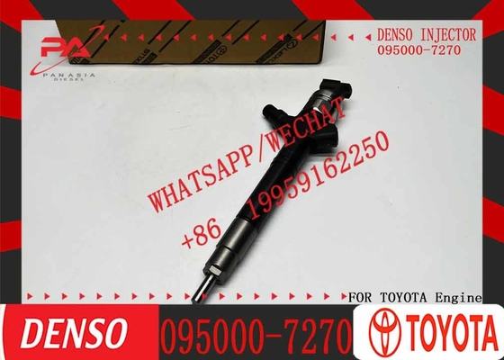 High Pressure Diesel Parts Nozzle 095000-7270 Common Rail Injector 095000 7270 0950007270 for Toyota