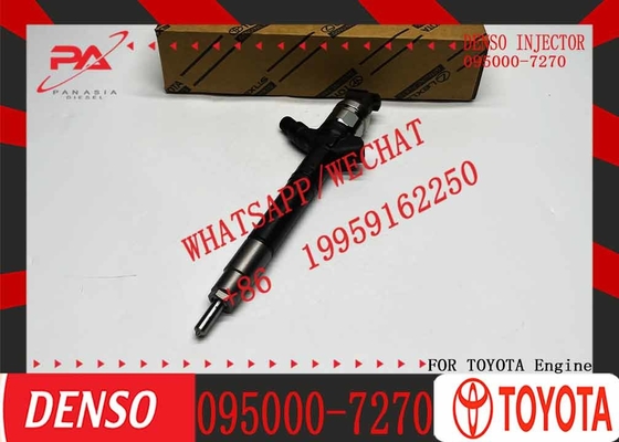 High Pressure Diesel Parts Nozzle 095000-7270 Common Rail Injector 095000 7270 0950007270 for Toyota
