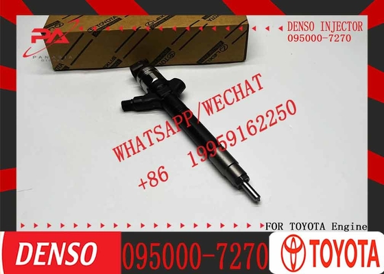 High Pressure Diesel Parts Nozzle 095000-7270 Common Rail Injector 095000 7270 0950007270 for Toyota