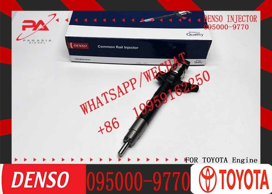  1VD-FTV Engine Diesel Fuel Injector 095000-9770 0950009770 High Pressure Injector 095000 9770 for Toyota