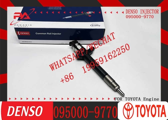  1VD-FTV Engine Diesel Fuel Injector 095000-9770 0950009770 High Pressure Injector 095000 9770 for Toyota