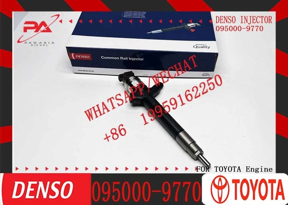  1VD-FTV Engine Diesel Fuel Injector 095000-9770 0950009770 High Pressure Injector 095000 9770 for Toyota