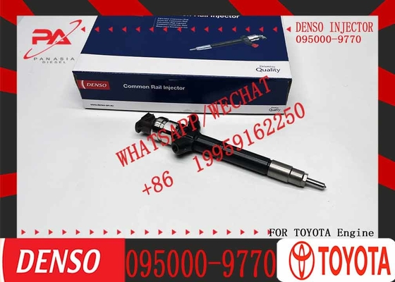  1VD-FTV Engine Diesel Fuel Injector 095000-9770 0950009770 High Pressure Injector 095000 9770 for Toyota