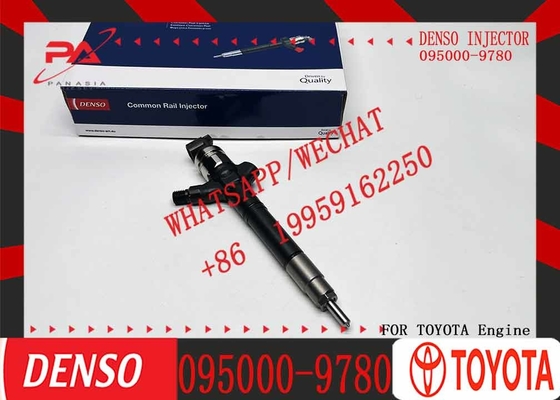 Engine injector assembly 095000-9780 23670-51030 Engine maintenance parts for Toyota Land Cruiser200 V8 1VD-FTV