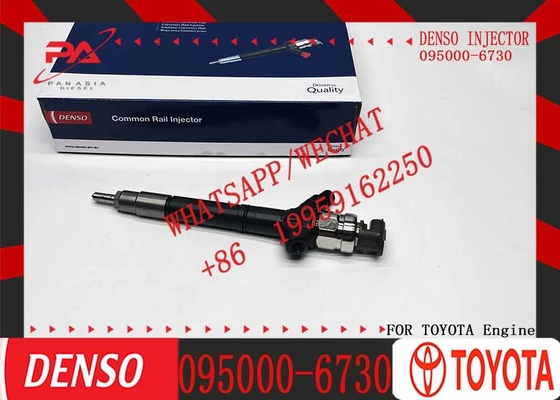 Hot Sale Fuel Injector 095000-6730 095000-7710 Fuel Injector Assembly 23670-51020 23670-59035 For Toyota 1VD-FTV