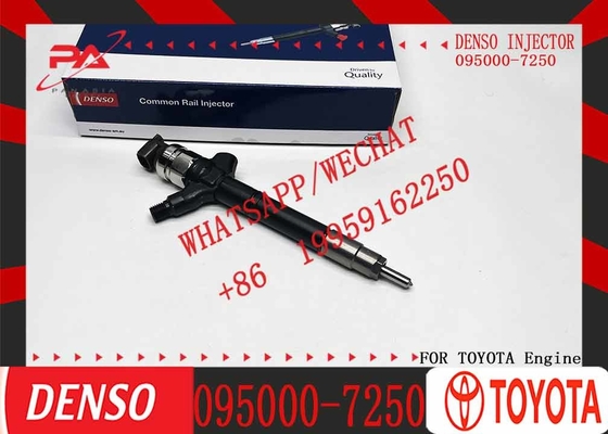 2AD-FTV Auto Engine Parts Injector 095000-7250 Diesel Fuel Nozzles Injector 095000 7250 0950007250 for Toyota