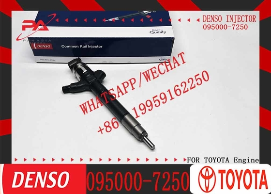 2AD-FTV Auto Engine Parts Injector 095000-7250 Diesel Fuel Nozzles Injector 095000 7250 0950007250 for Toyota