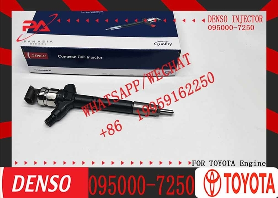 2AD-FTV Auto Engine Parts Injector 095000-7250 Diesel Fuel Nozzles Injector 095000 7250 0950007250 for Toyota