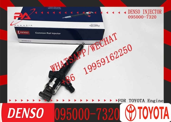 Diesel Fuel Engine Injector 095000-7320 23670-0R130 095000-7330 23670-09230 Avensis 2AD-FTV Truck Engine Parts