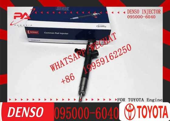  Hot Sale Common Rail Injector 0950006040 095000 6040 Diesel Fuel Injectors 095000-6040 for Toyota Corolla