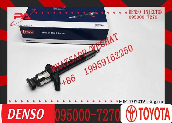 High Pressure Diesel Parts Nozzle 095000-7270 Common Rail Injector 095000 7270 0950007270 for Toyota