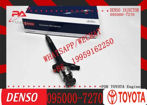 High Pressure Diesel Parts Nozzle 095000-7270 Common Rail Injector 095000 7270 0950007270 for Toyota
