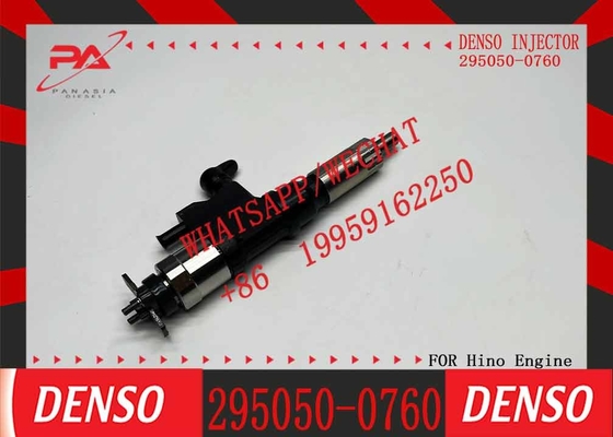 Genuine new fuel injector 295050-0760 23670-E0250 23670-E0380 23670-E9260 23670E9260 for HINO N04C