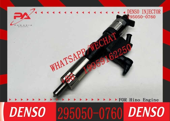 Genuine new fuel injector 295050-0760 23670-E0250 23670-E0380 23670-E9260 23670E9260 for HINO N04C